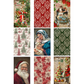 "Christmas 9 Pack" decoupage rice paper by Decoupage Queen. Available at Milton's Daughter.