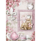 "Easter Lamb" decoupage rice paper by Decoupage Queen. Available at Milton's Daughter.