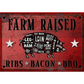 "Farm Raised Bacon" decoupage rice paper by Decoupage Queen. Available at Milton's Daughter.