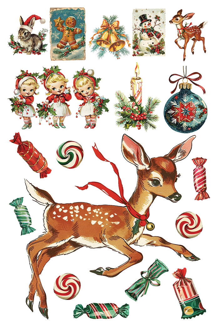 "Kitschy Christmas" IOD transfer by Iron Orchid Designs.Pg 2. Available at Milton's Daughter.