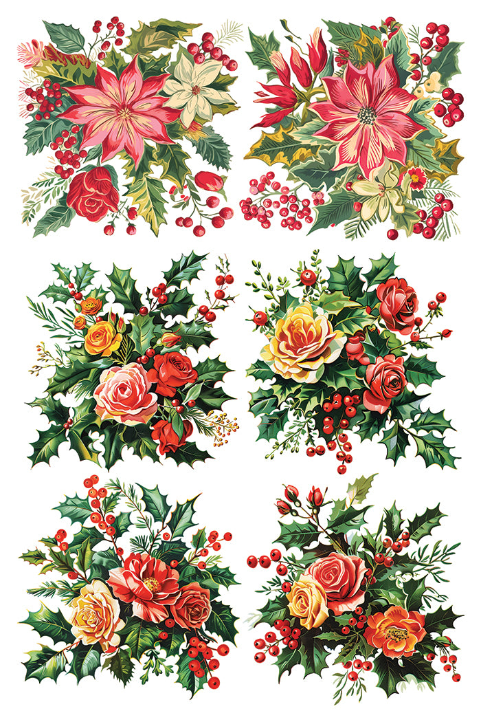 "Kitschy Christmas" IOD transfer by Iron Orchid Designs.Pg 8. Available at Milton's Daughter.