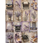 "Sixteen Lavender Minis" decoupage rice paper by AB Studio. Available at Milton's Daughter.