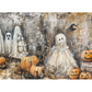 "The Ghost Family Halloween" decoupage rice paper by AB Studio. Available at Milton's Daughter.