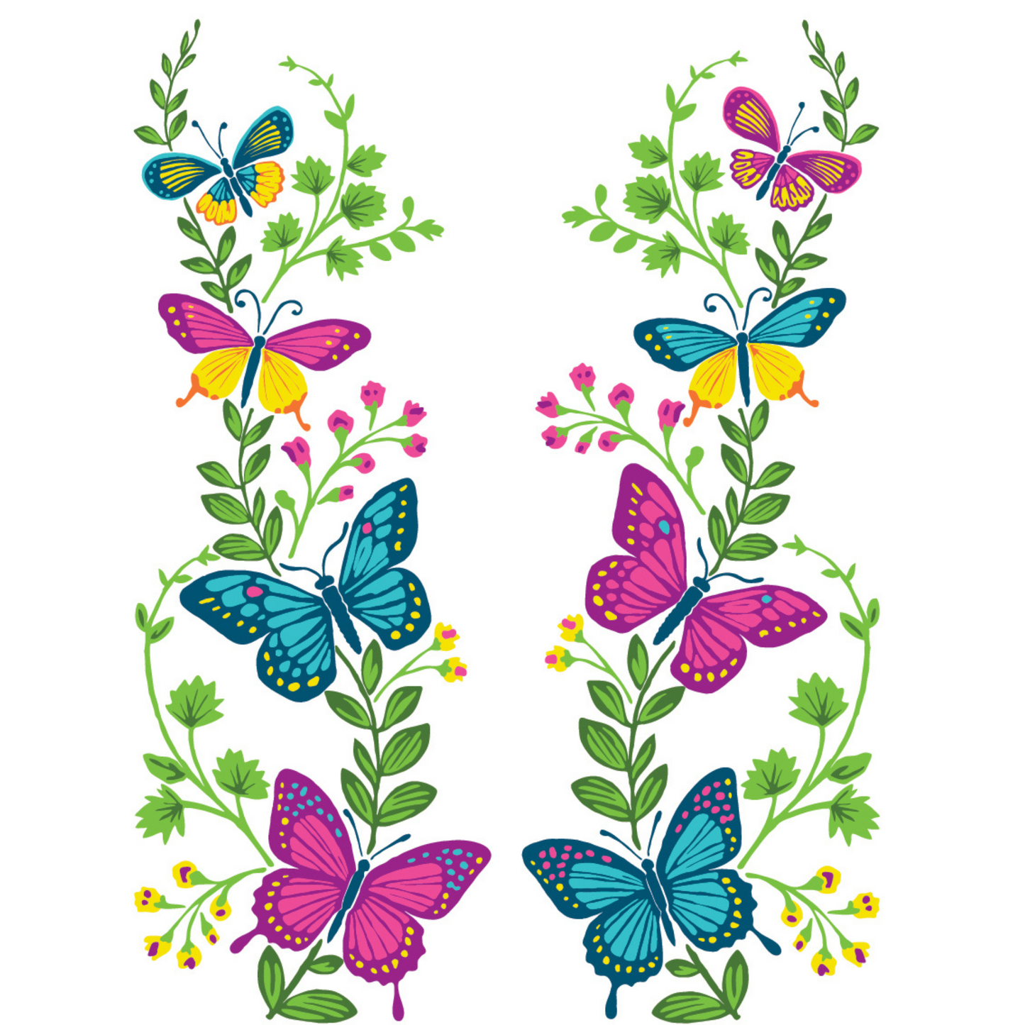 "Vida Flora" IOD Paint Inlay designed by Debi Beard from DIY Paint. Available at Milton's Daughter. Page 3 of 8.