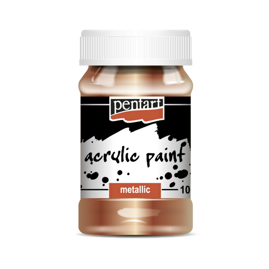 Acrylic Metallic Paint by Pentart