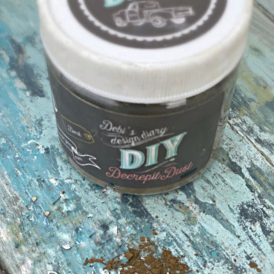 Decrepit Dust in Dark or White by  Debi's Design Diary DIY Paint available at Milton's Daughter