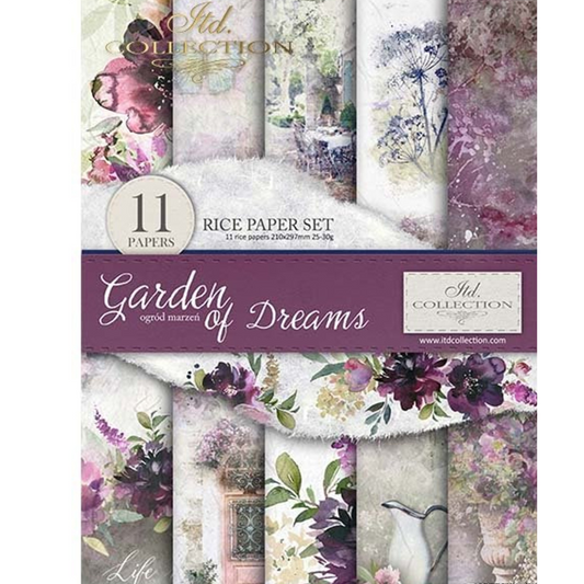 Garden of Dreams - Decoupage Rice Paper Set