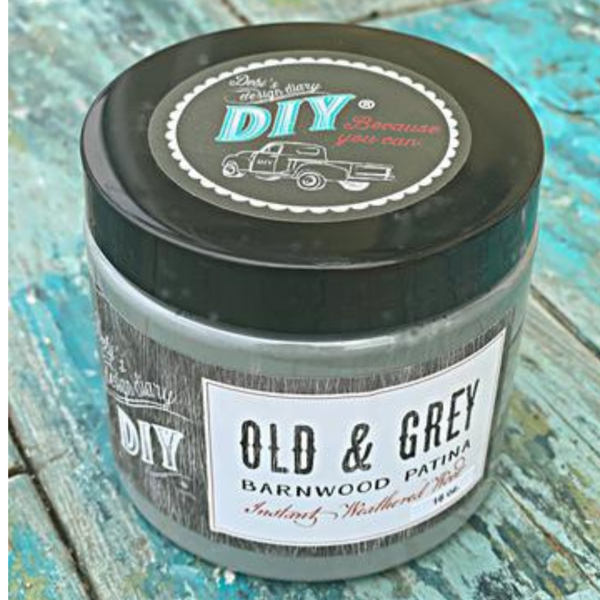 Debi's Design Diary DIY Barnwood liquid patina Old and Grey at Milton's Daughter