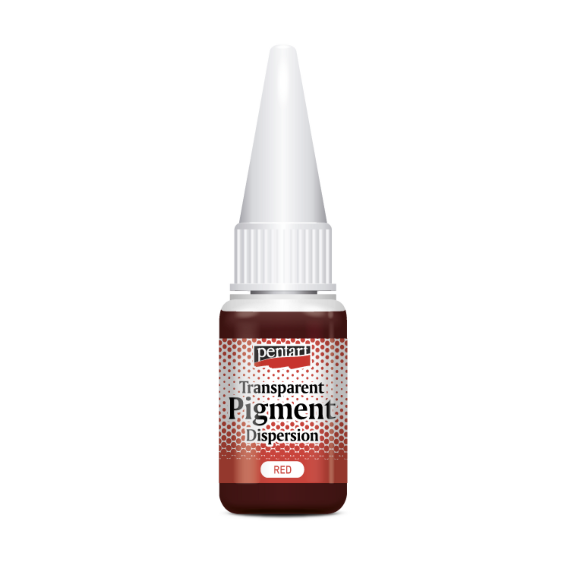 Transparent Pigment Dispersion in Red by Pentart available at Milton's Daughter.