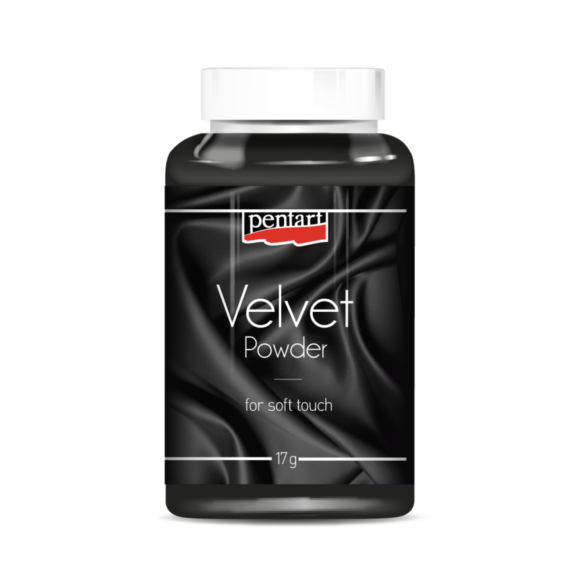 Velvet Powder by Pentart. Black 17g available at Milton's Daughter.