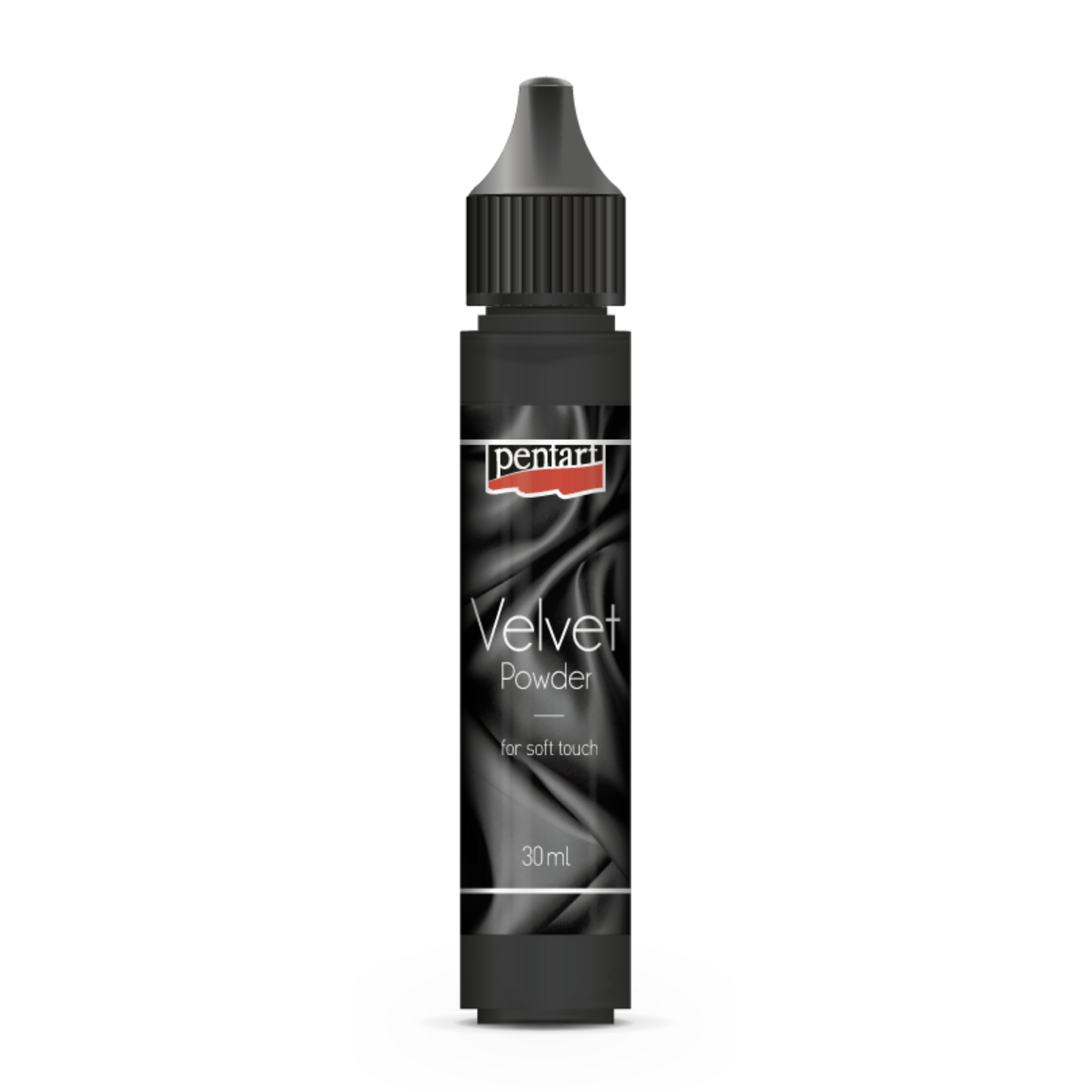 Velvet Powder by Pentart. Black 30ml available at Milton's Duaghter