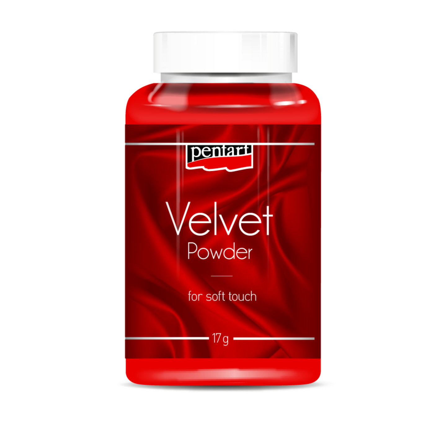 Velvet Powder by Pentart. Red 17g available at Milton's Daughter.