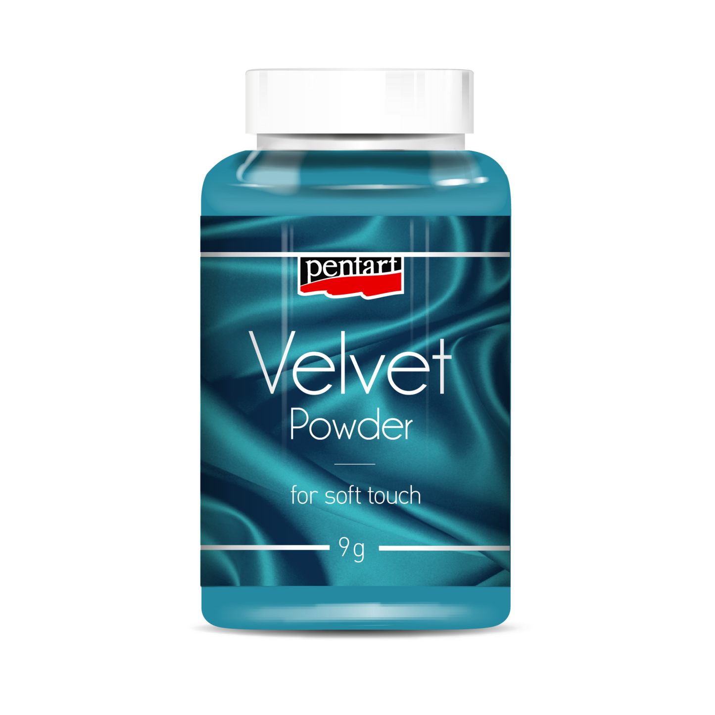 Velvet Powder by Pentart. Turquoise 9g available at Milton's Daughter.