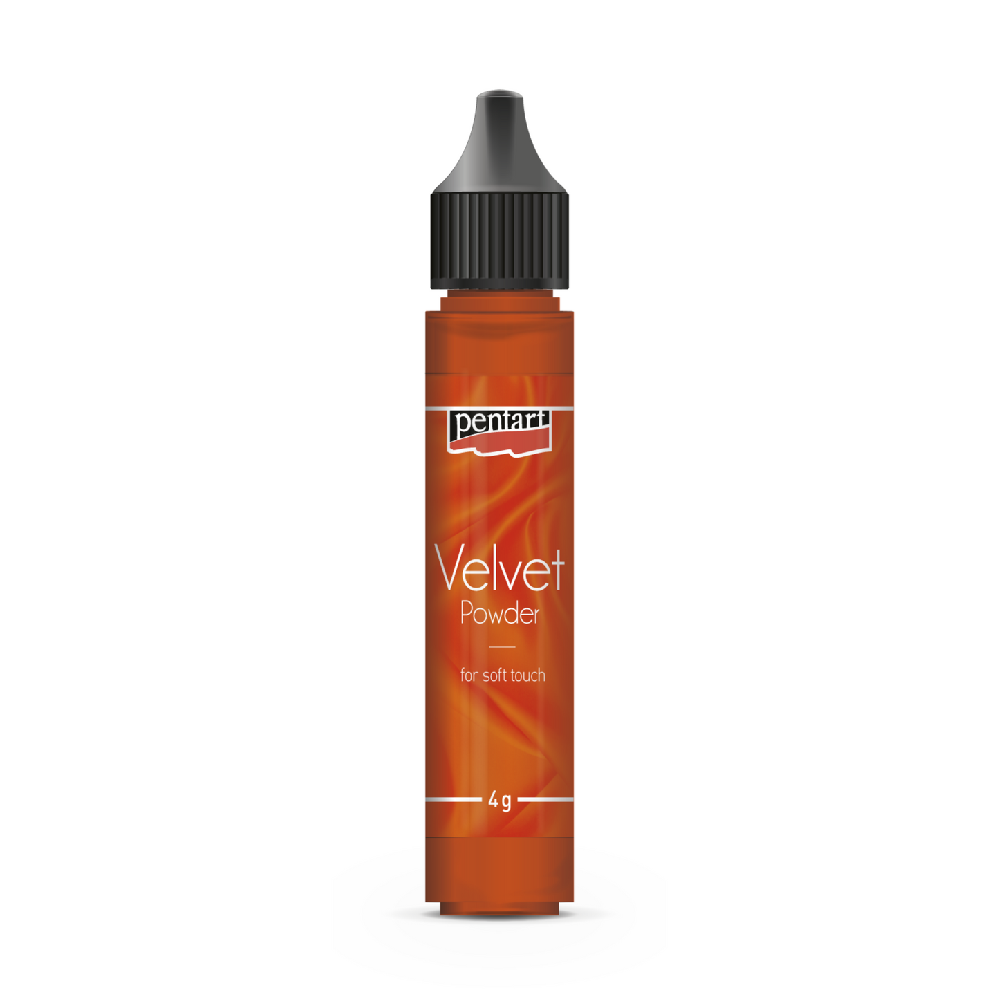 Velvet Powder by Pentart. Orange 4g available at Milton's Daughter