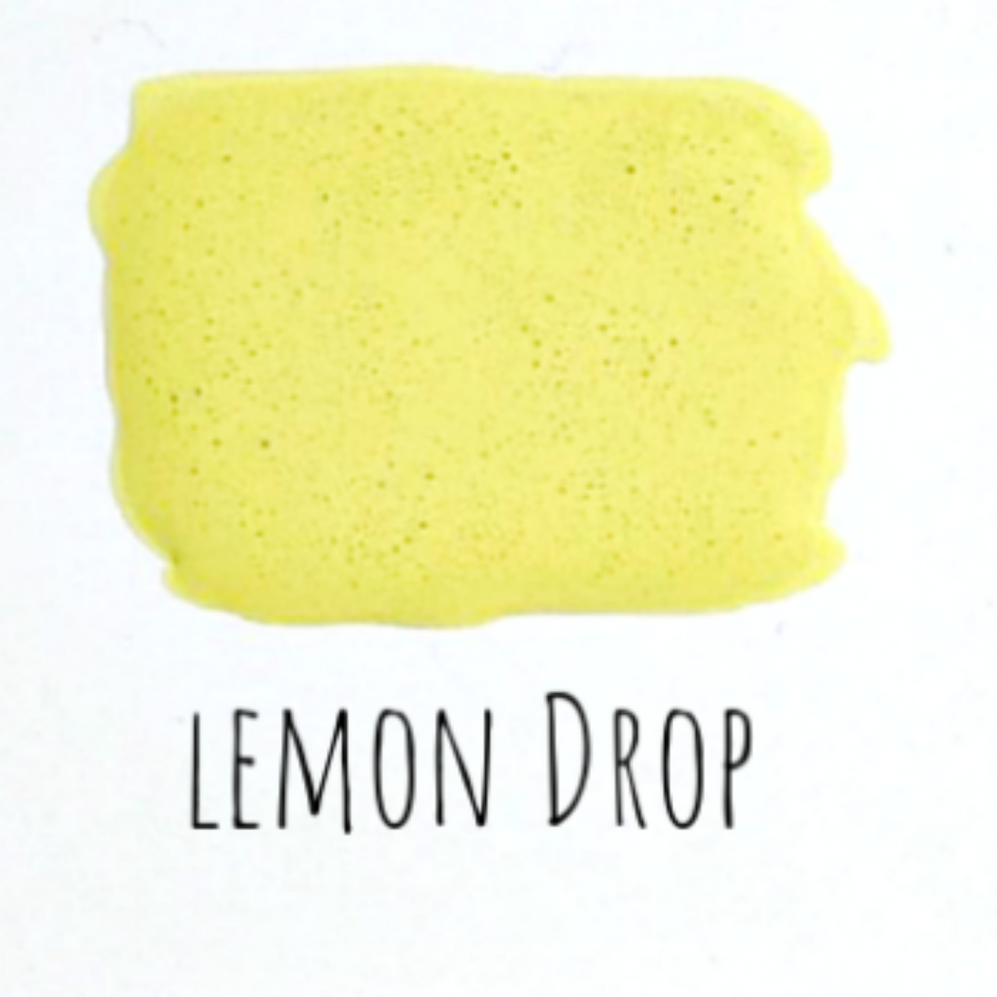 Paint sample swatch of Lemon Drop by Sweet Pickins Milk Paint available at Milton's Daughter