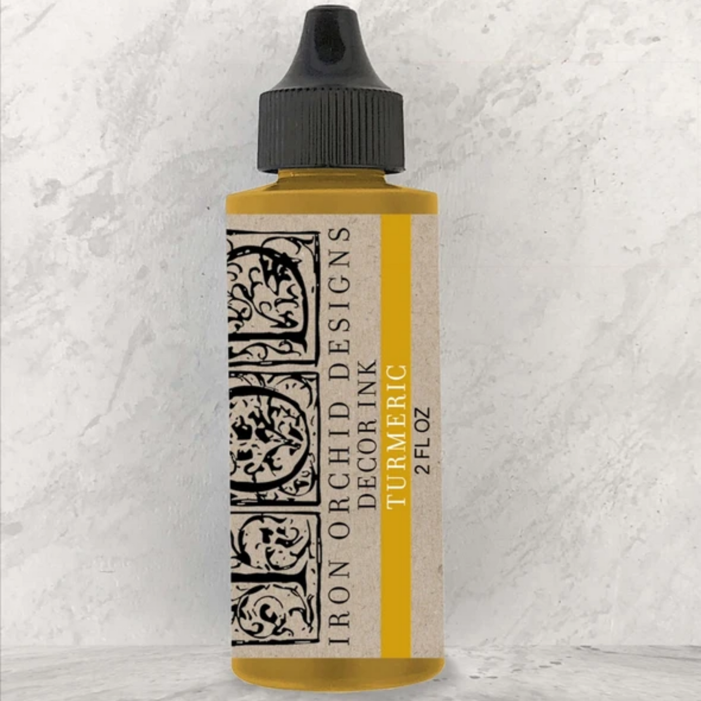 IOD Decor Ink Turmeric (yellow) 2 oz. bottle at Milton's Daughter