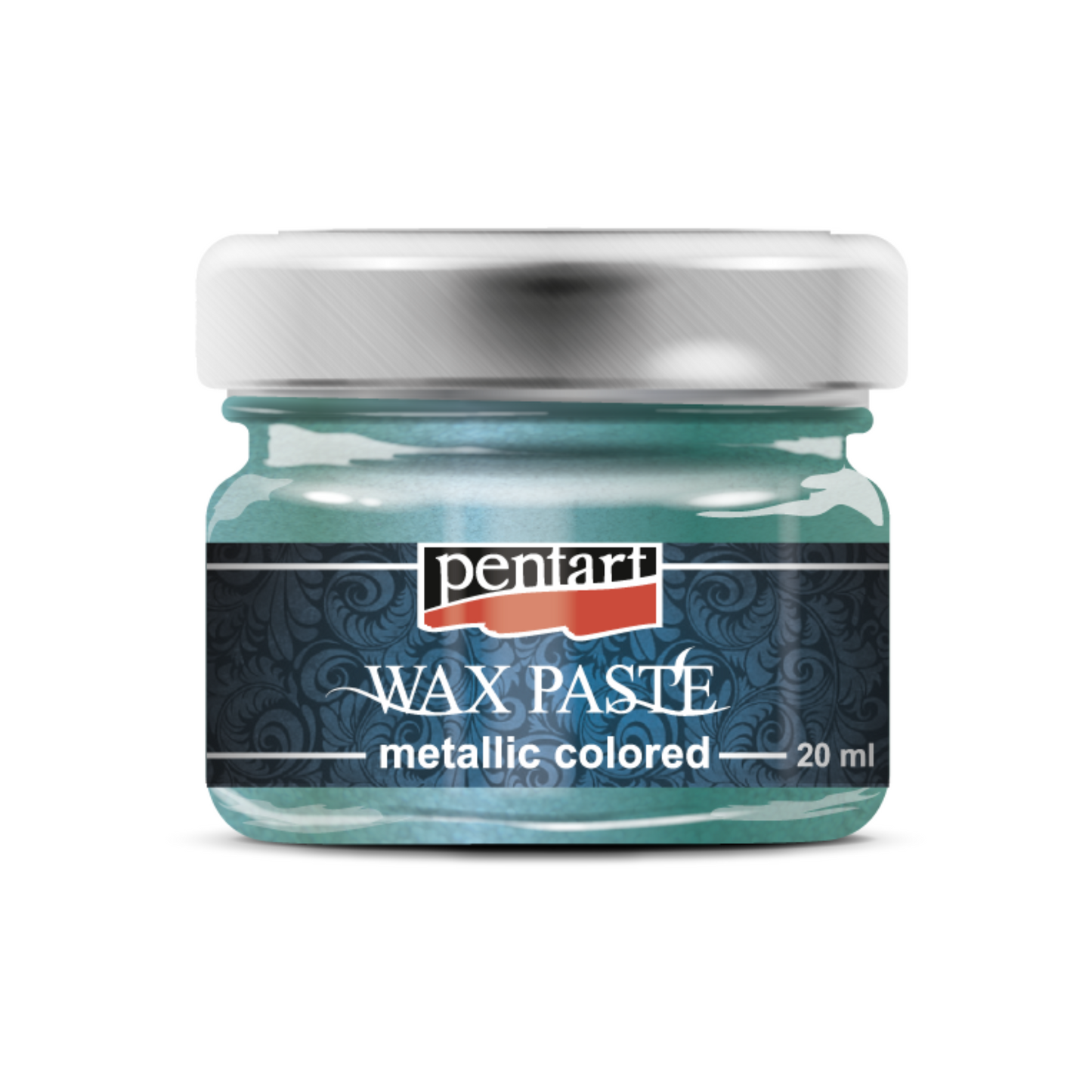 Wax Paste -Metallic Turquoise 20 ml by Pentart available at Milton's Daughter